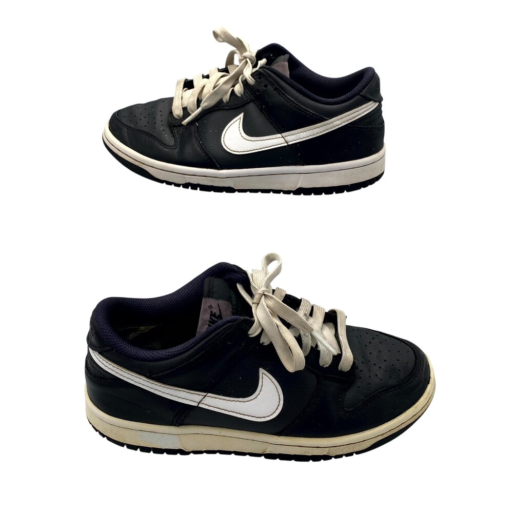 Nike Dunk Low DH9765-002 Boy's US 5 Shoes Black White Running Athletic Sneakers